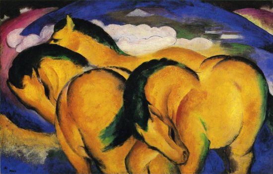 The Little Yellow Horses, 1912